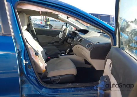 2013 Honda Civic Lx z USA, uszkodzony, nr VIN 2HGFB2F57DH564198